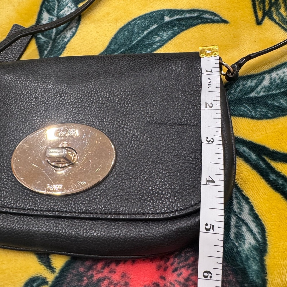 COACH Black Leather Crossbody Bag - Picture 13 of 16